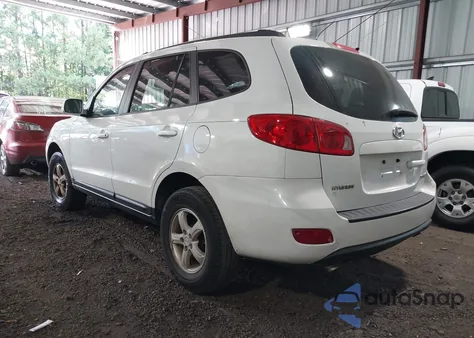 2008 Hyundai Santa Fe Gls z USA, uszkodzony, nr VIN 5NMSG13D88H199545